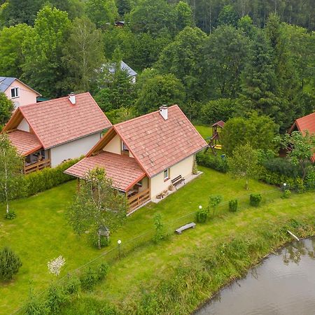 Domki Nad Stawem. Polańczyk Exteriör bild