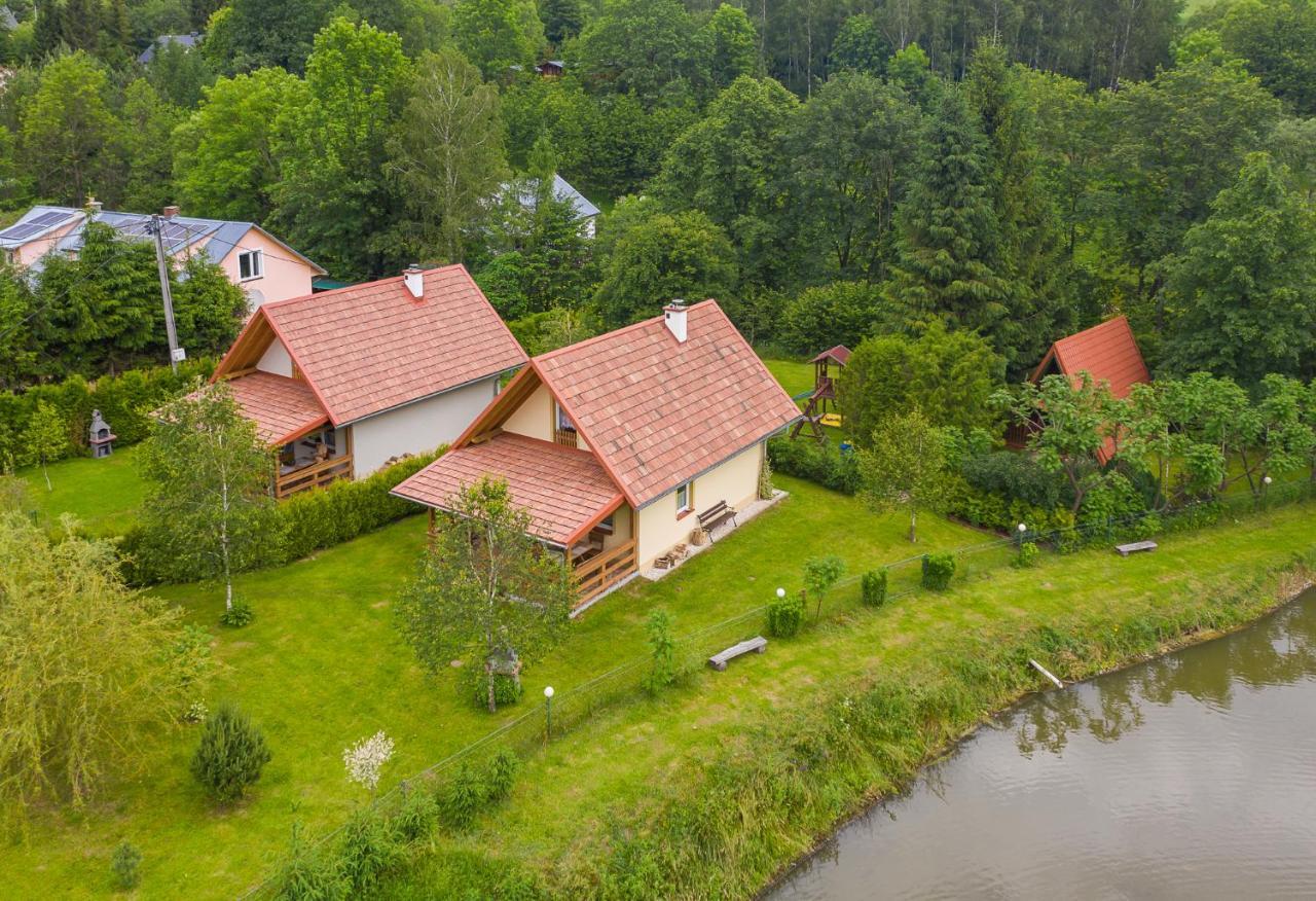 Domki Nad Stawem. Polańczyk Exteriör bild