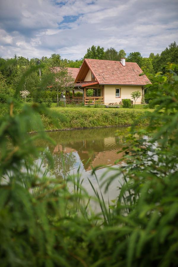 Domki Nad Stawem. Polańczyk Exteriör bild